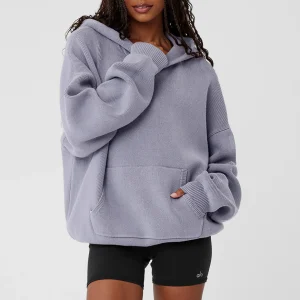 Scholar Hooded Sweater - Fog