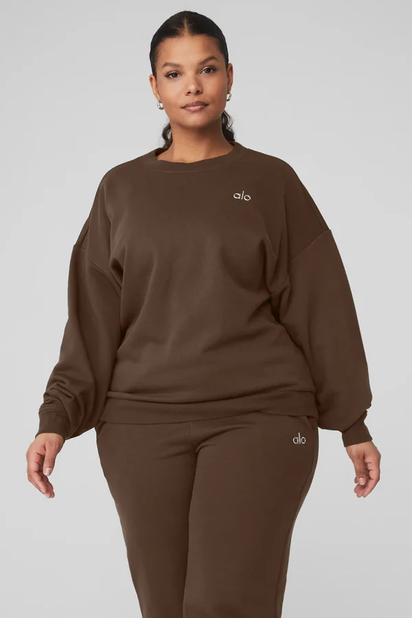Accolade Crew Neck Pullover - Espresso