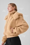 Foxy Sherpa Jacket - Camel