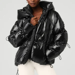 Stunner Puffer Jacket - Black