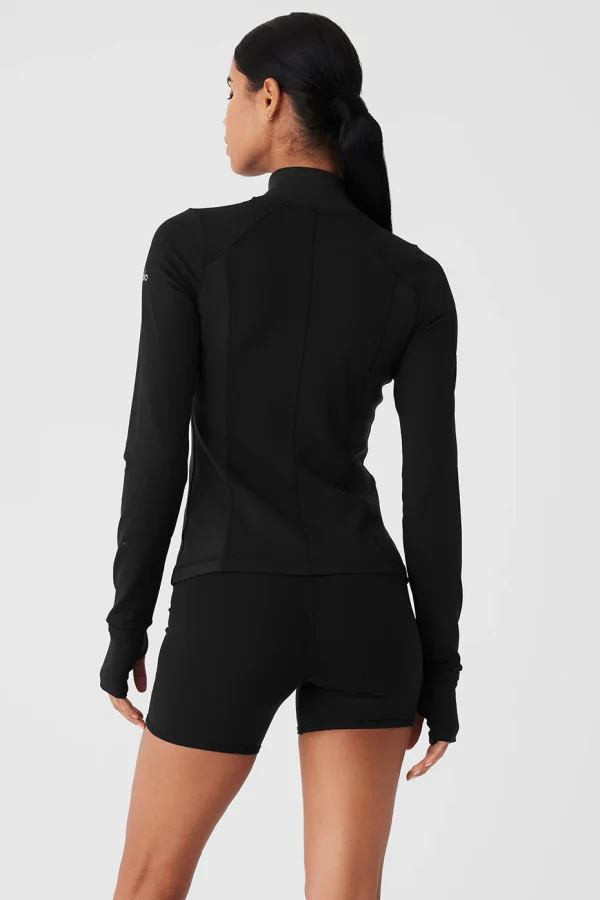 Airbrush Formation Jacket - Black