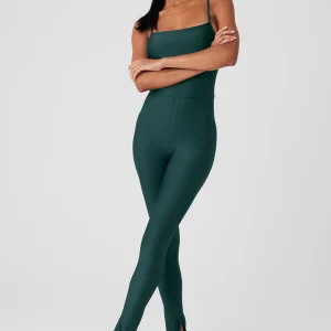 Airlift Disco Daze Onesie - Midnight Green