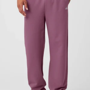 Accolade Straight Leg Sweatpant - Soft Mulberry