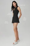 Charmed Tennis Dress - Black