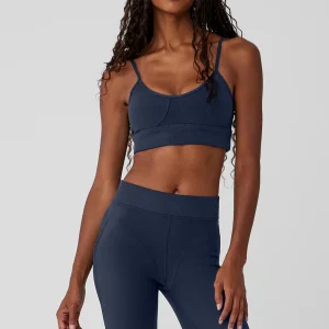 Alosoft Head Start Bra - Navy