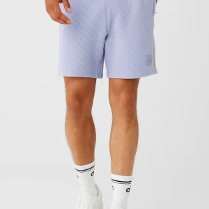 Quilted Stadium Short - Icy Purple