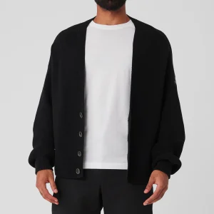 Scholar Cardigan Sweater - Black