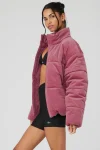 Corduroy Stage Puffer - Mars Clay