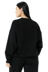 Accolade Crew Neck Pullover - Black