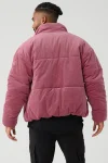 Corduroy Stage Puffer - Mars Clay