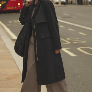 Formation Trench Coat - Black