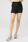 5 Airlift Double Trouble Biker Short - Black
