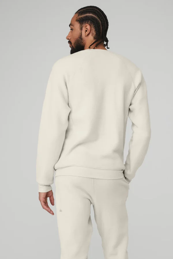 Triumph Crew Neck Sweatshirt - Bone