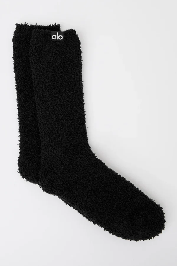 Plush Lush Sock - Black