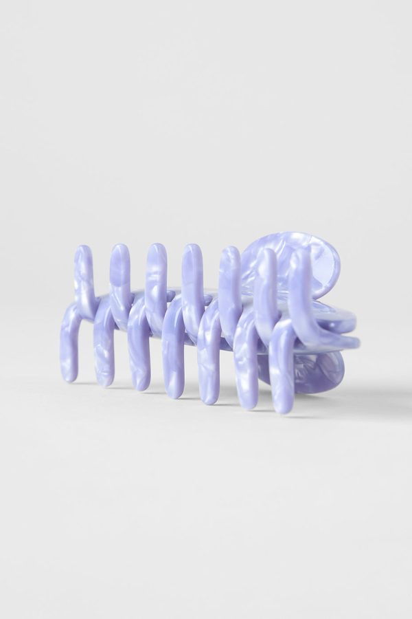 90's Claw Clip – Winter Frost Shell