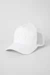 District Trucker Hat - White/White