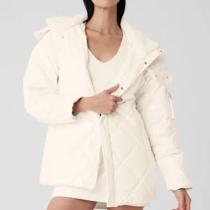 Snomoto Puffer Jacket - Ivory