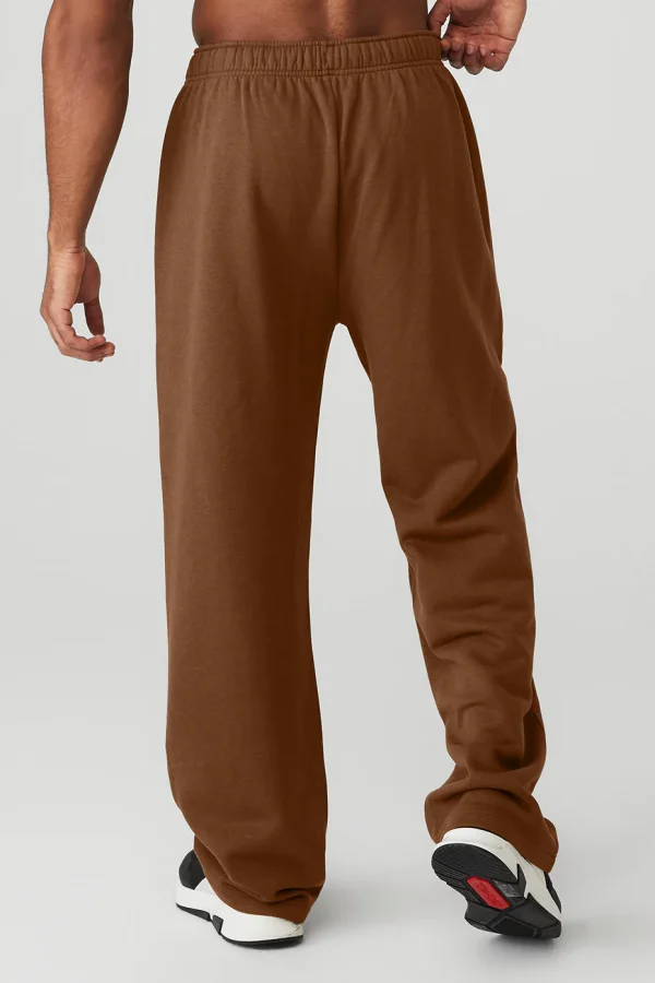 Accolade Straight Leg Sweatpant - Cinnamon Brown