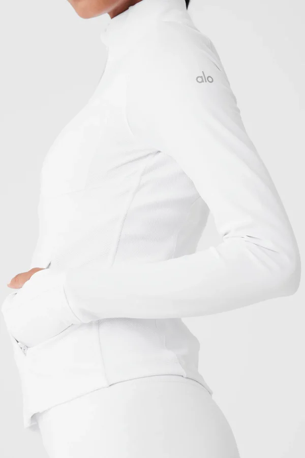 Airbrush Formation Jacket - White