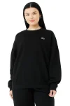 Accolade Crew Neck Pullover - Black