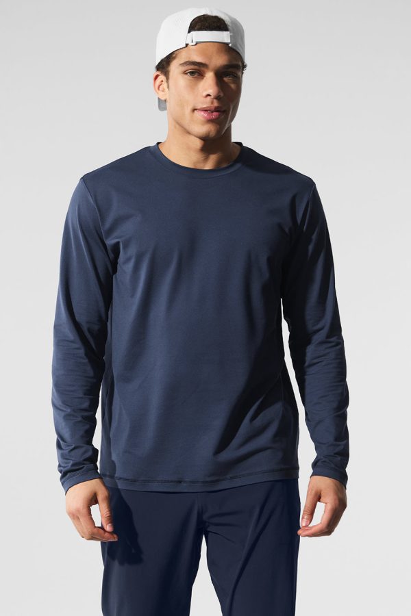 Conquer Reform Crewneck Long Sleeve – Navy