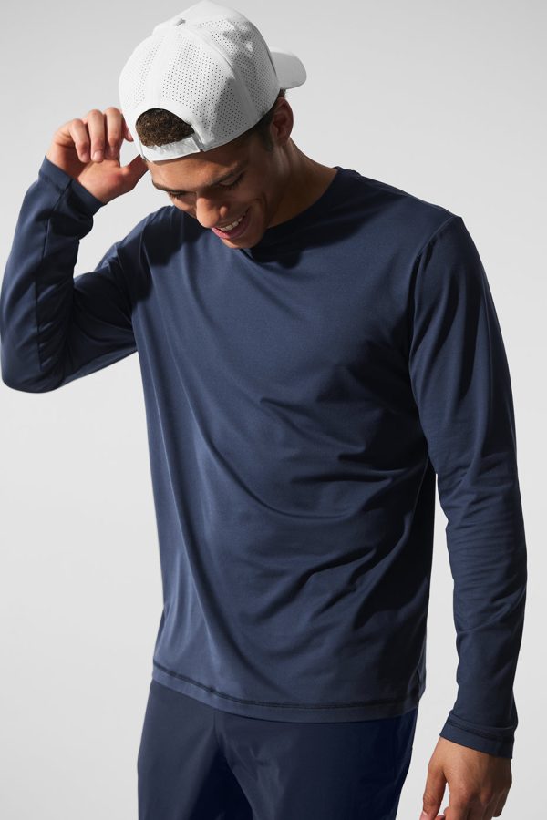 Conquer Reform Crewneck Long Sleeve – Navy