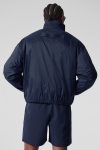 Latitude Light Weight 1/2 Zip Pullover Jacket – Navy