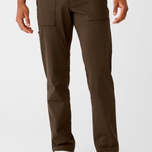 Block Pant – Espresso