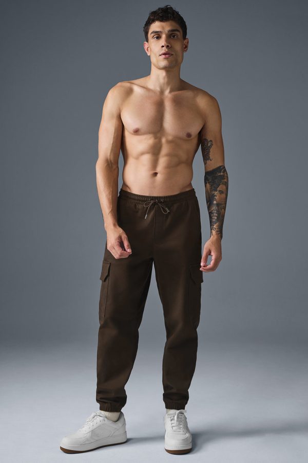 Edition Sueded Jogger – Espresso