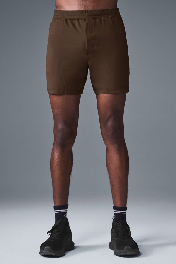 7″ Conquer React Performance Short – Espresso
