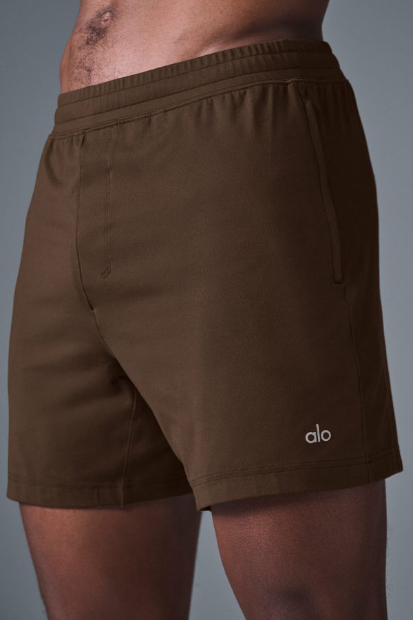 7″ Conquer React Performance Short – Espresso