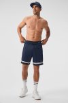 7″ Key Mesh Basketball Short – Navy