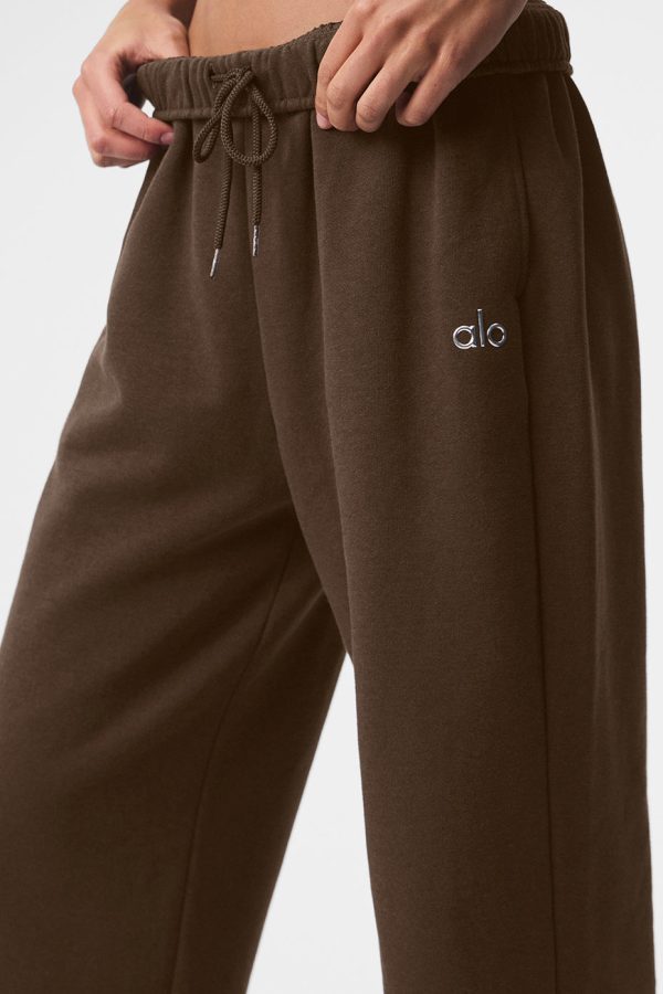 Accolade Straight Leg Sweatpant ?C Espresso