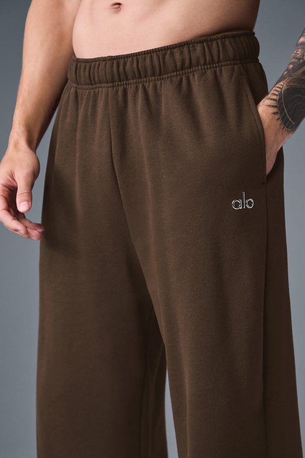 Accolade Straight Leg Sweatpant – Espresso