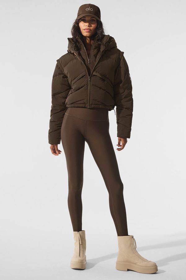 Glacier Puffer – Espresso