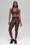 Airlift High-Waist 7/8 Line Up Legging – Brownstone