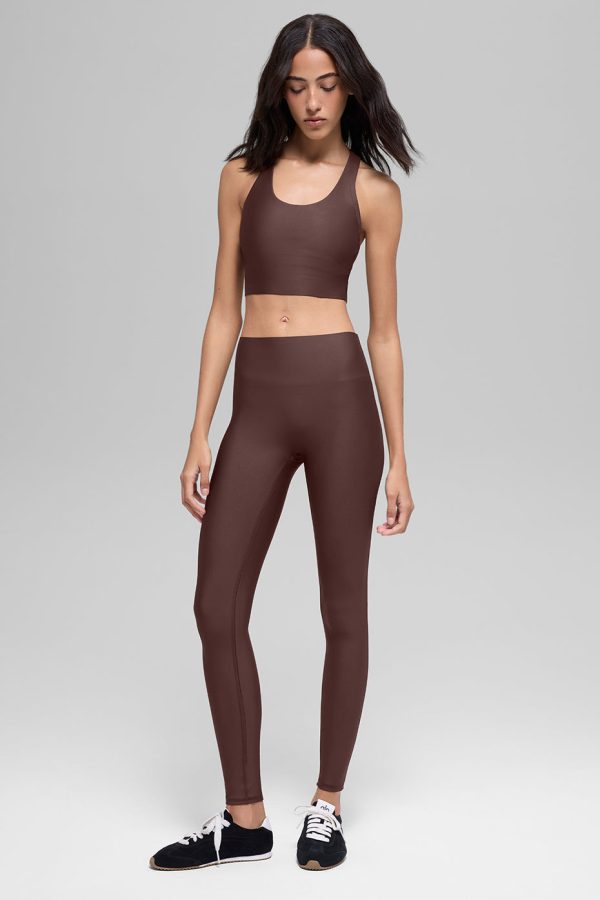 Airlift High-Waist Sleek Legging – Brownstone