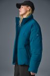 Stretch Woven Street Puffer ?C Eclipse Blue