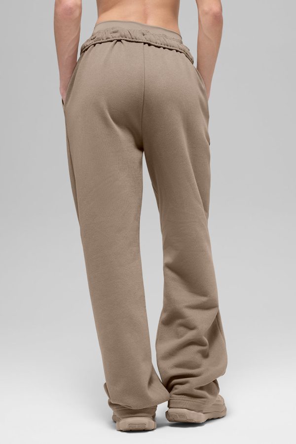 Accolade Straight Leg Sweatpant ?C Gravel