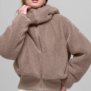 Foxy Sherpa Jacket ?C Chai Latte