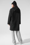 Rain Or Shine Long Coat ?C Black