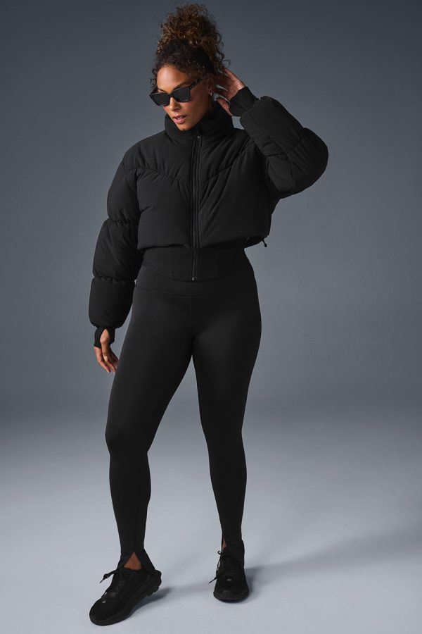 Main Act Corset Puffer ?C Black