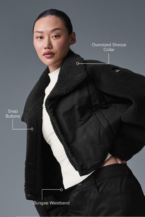 Sherpa Cozy Escape Puffer ?C Black/Black
