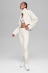 Sherpa Cropped Slope Side Jacket ?C Ivory