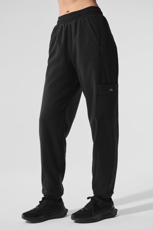 Polar Fleece Wintry Mix Pant ?C Black