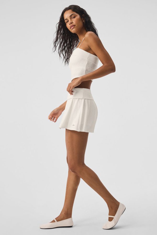 Doubles Only Skirt ?C Ivory