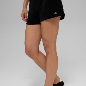 Micro Corduroy On Duty Short ?C Black